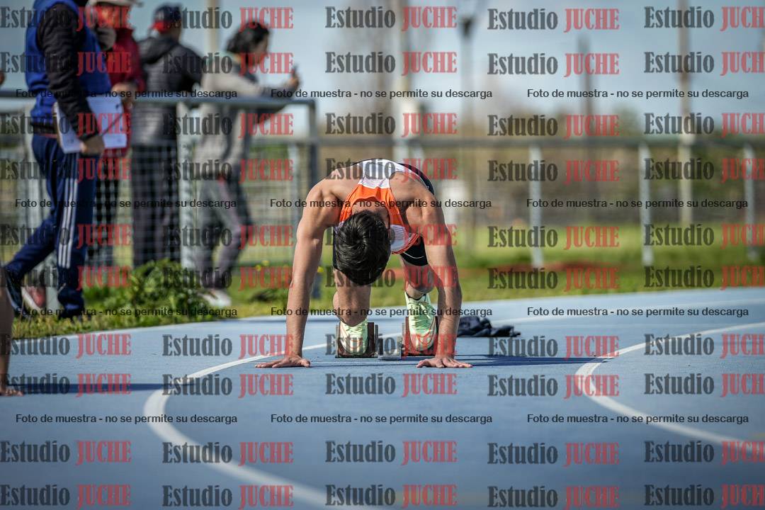 Fotos de los 200 m llanos de varones