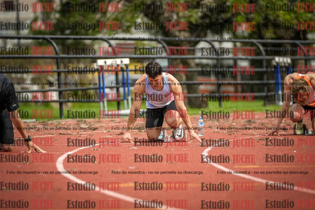 Fotos de los 200 m llanos de varones