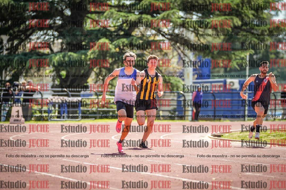 Fotos de los 200 m llanos de varones