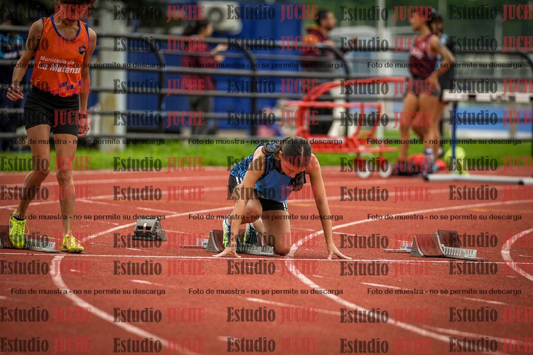 Fotos de los 100 m llanos de mujeres