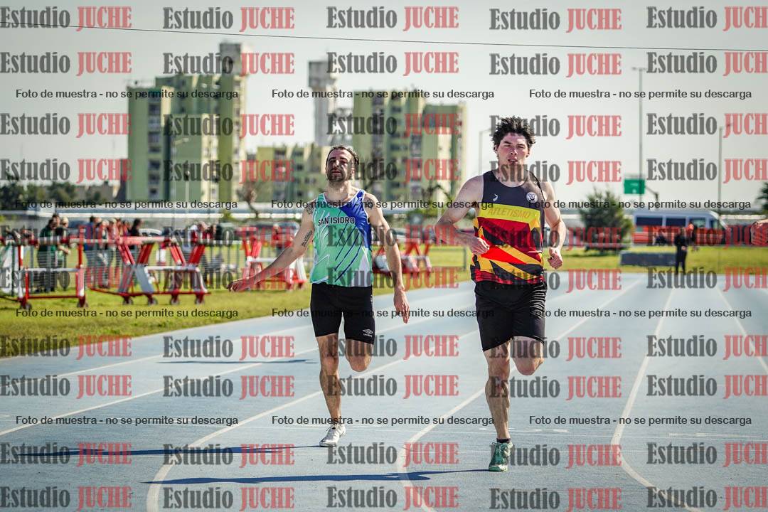 Fotos de los 200 m de varones