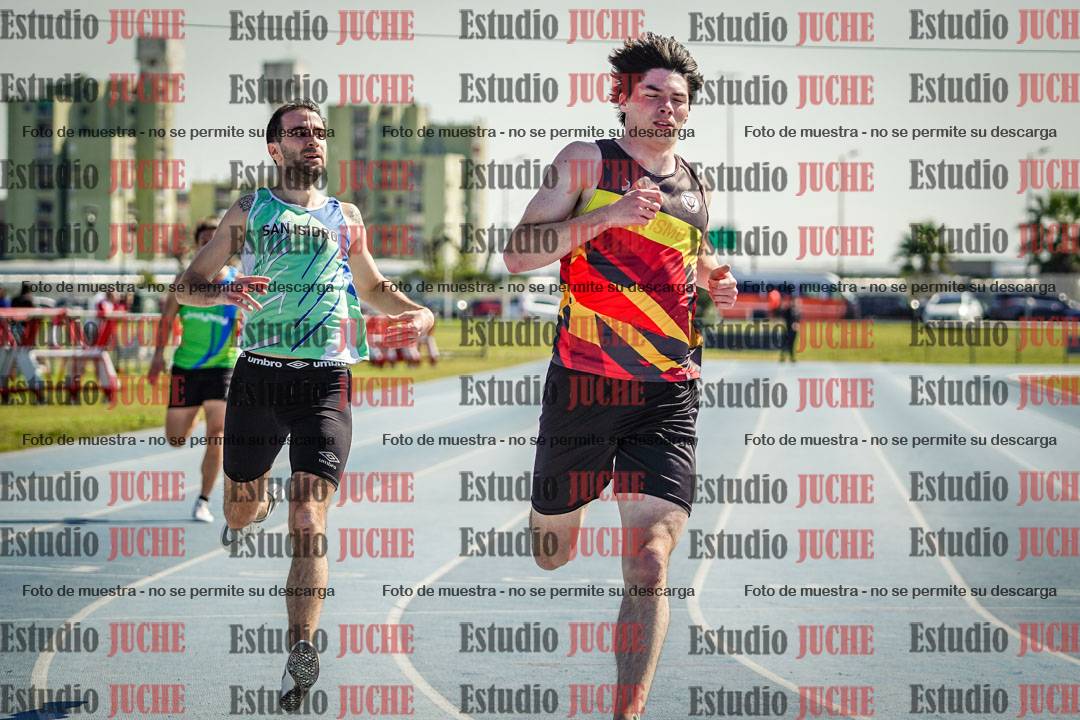 Fotos de los 200 m de varones