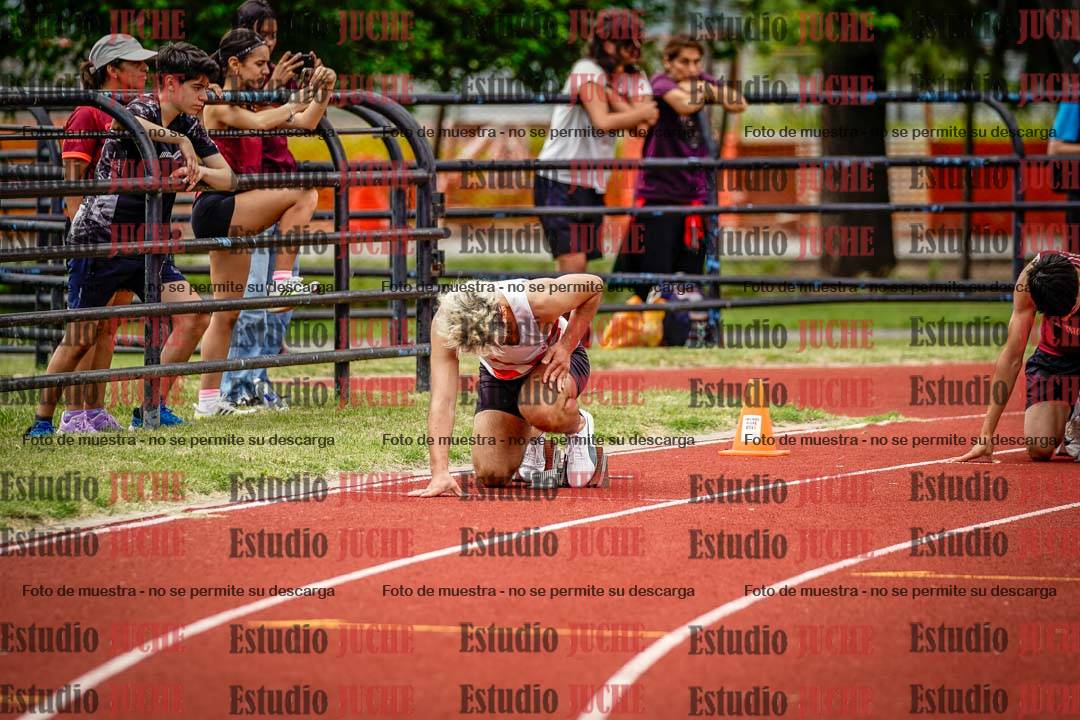 Fotos de los 200 m llanos de varones