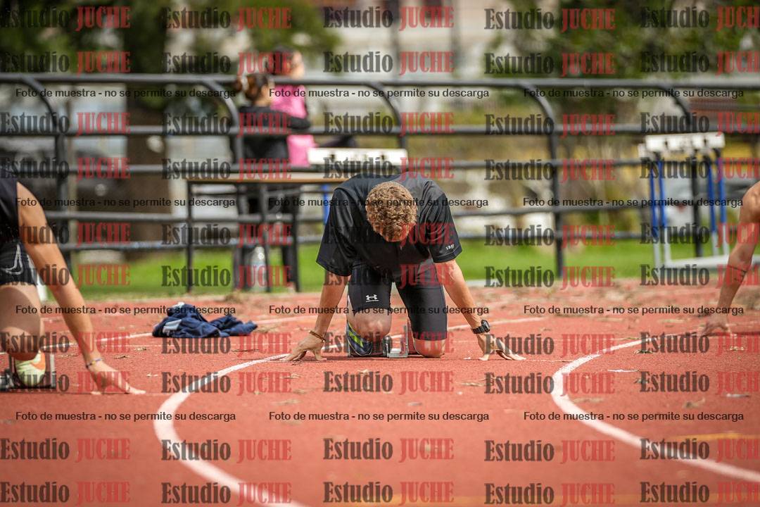 Fotos de los 200 m llanos de varones