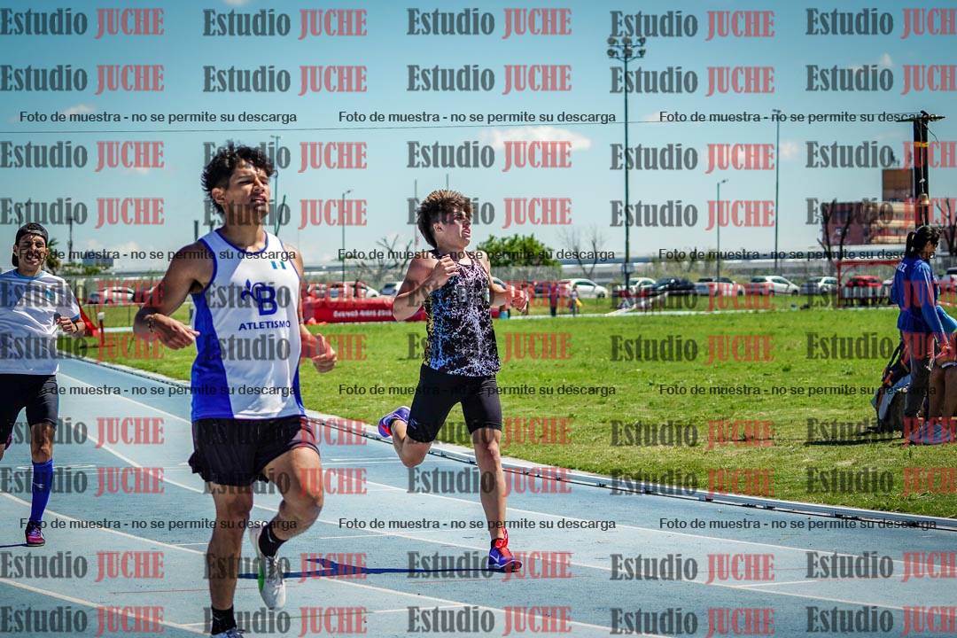Fotos de los 200 m llanos de varones