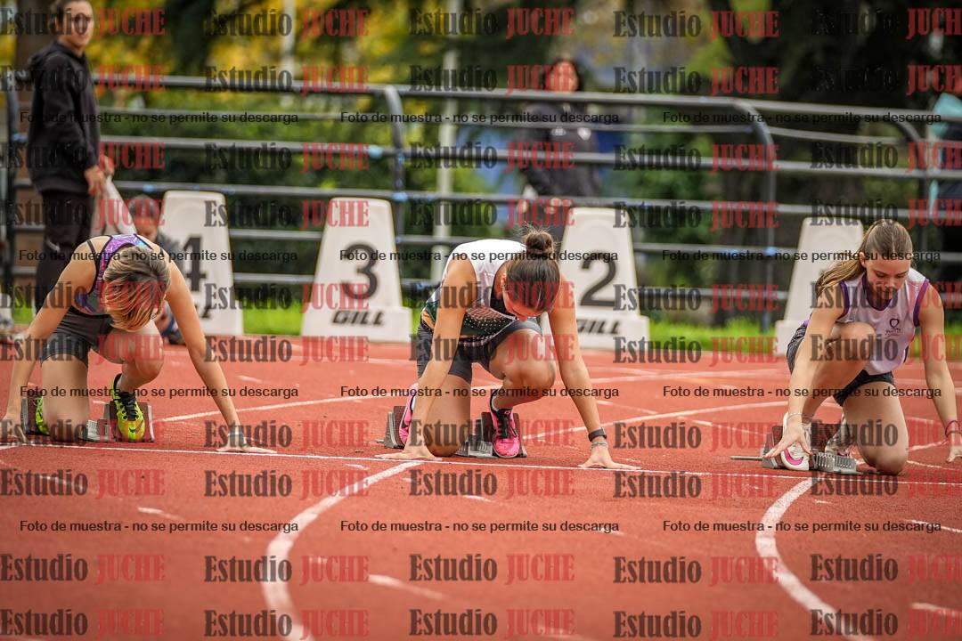 Fotos de los 100 m llanos de mujeres