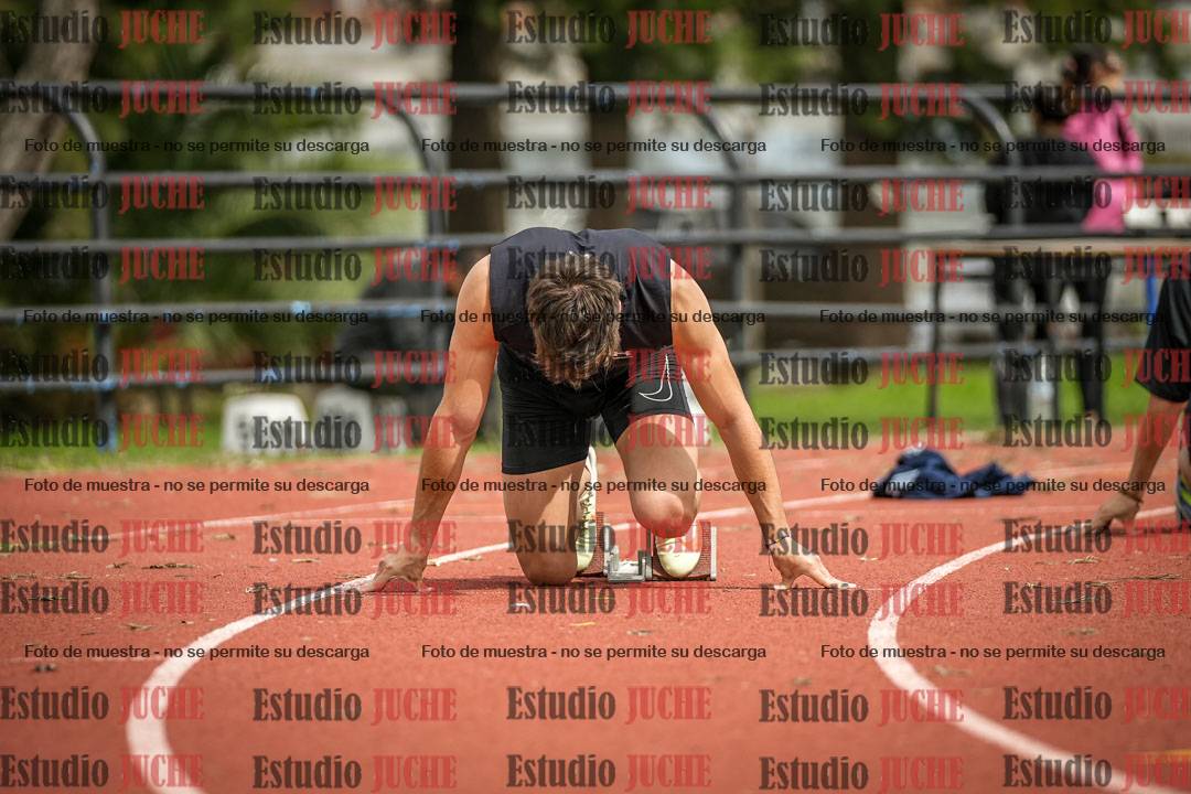 Fotos de los 200 m llanos de varones