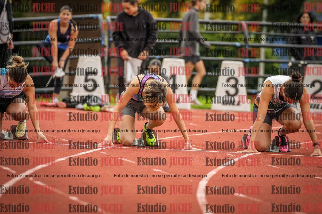 Fotos de los 100 m llanos de mujeres