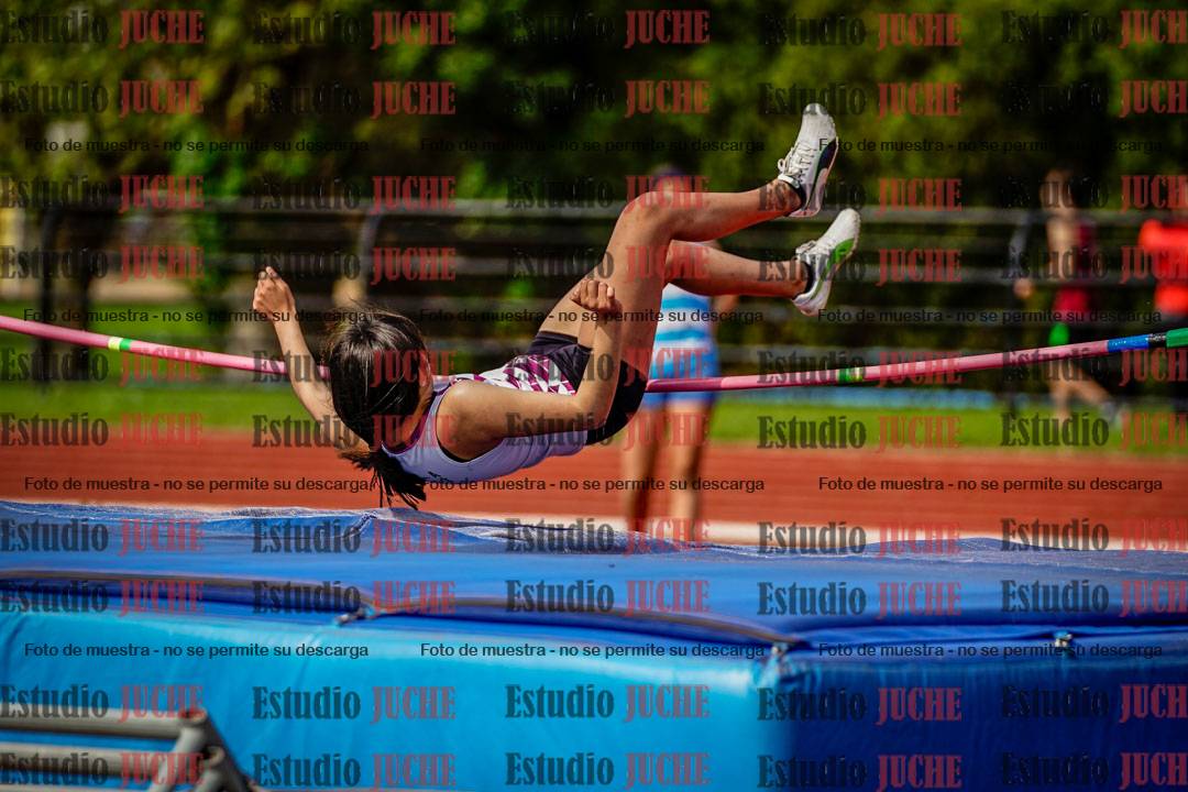 Fotos del salto en alto de mujeres - hexatlón 2