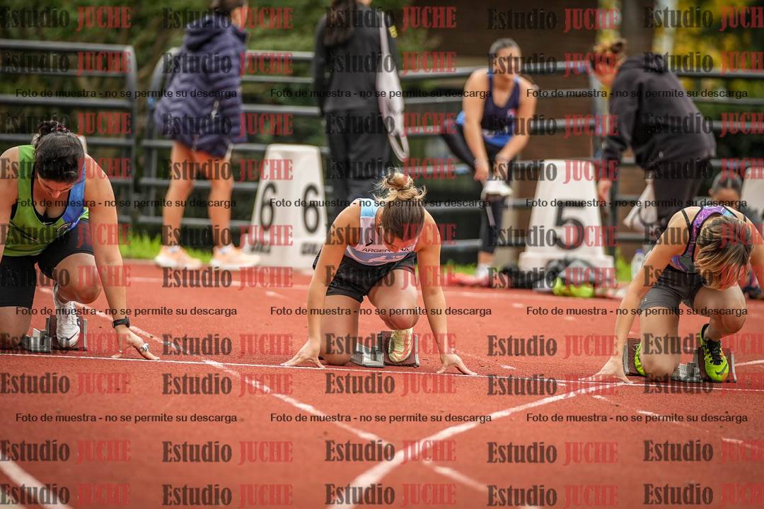 Fotos de los 100 m llanos de mujeres