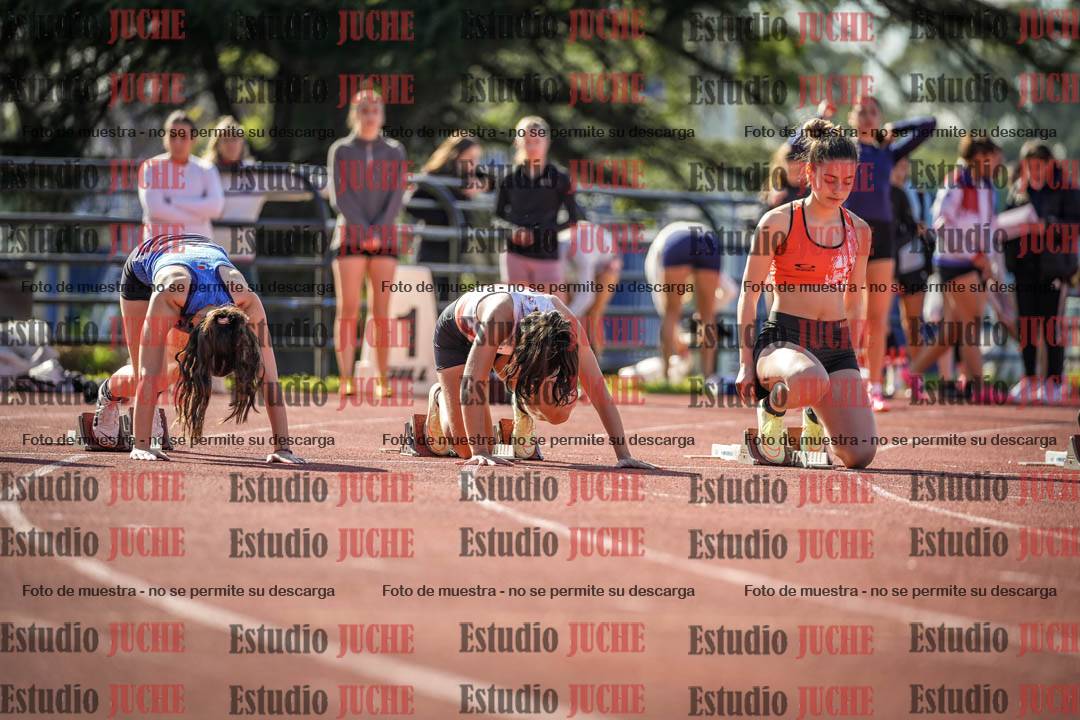 Fotos de los 100 m llanos de mujeres