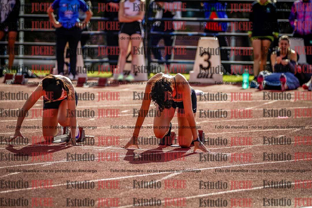 Fotos de los 100 m llanos de mujeres