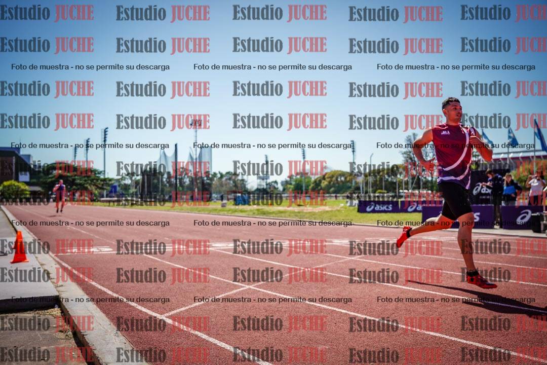 Fotos de los 200 m llanos de varones