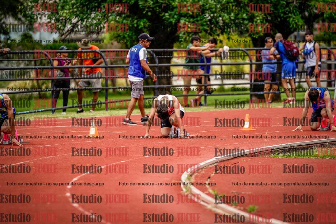 Fotos de los 200 m llanos de varones