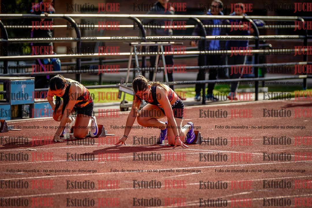 Fotos de los 100 m llanos de mujeres