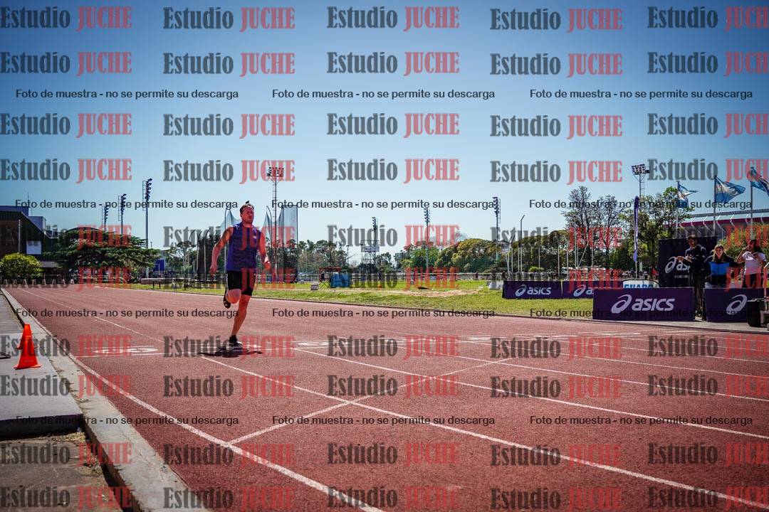 Fotos de los 200 m llanos de varones