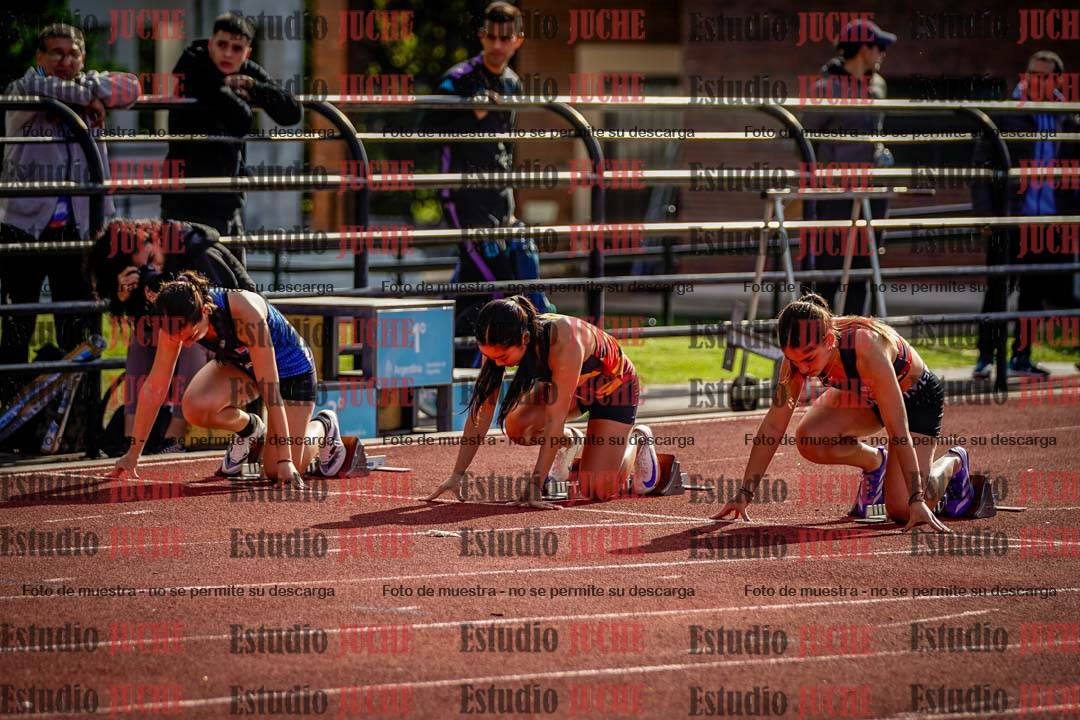 Fotos de los 100 m llanos de mujeres