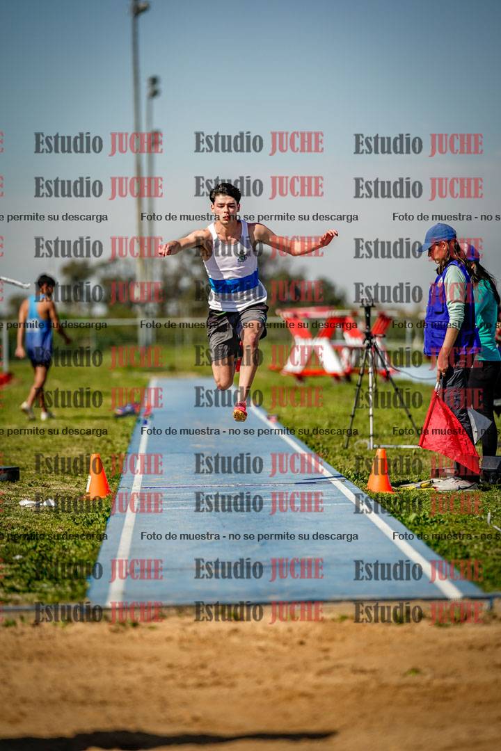 Fotos del salto triple de varones
