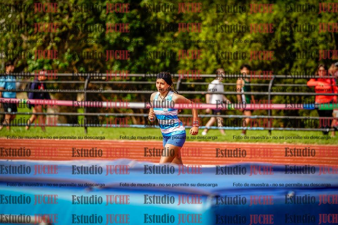 Fotos del salto en alto de mujeres - hexatlón 2