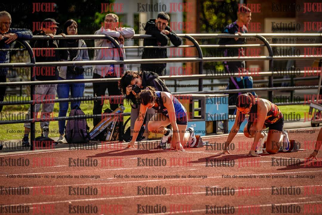 Fotos de los 100 m llanos de mujeres