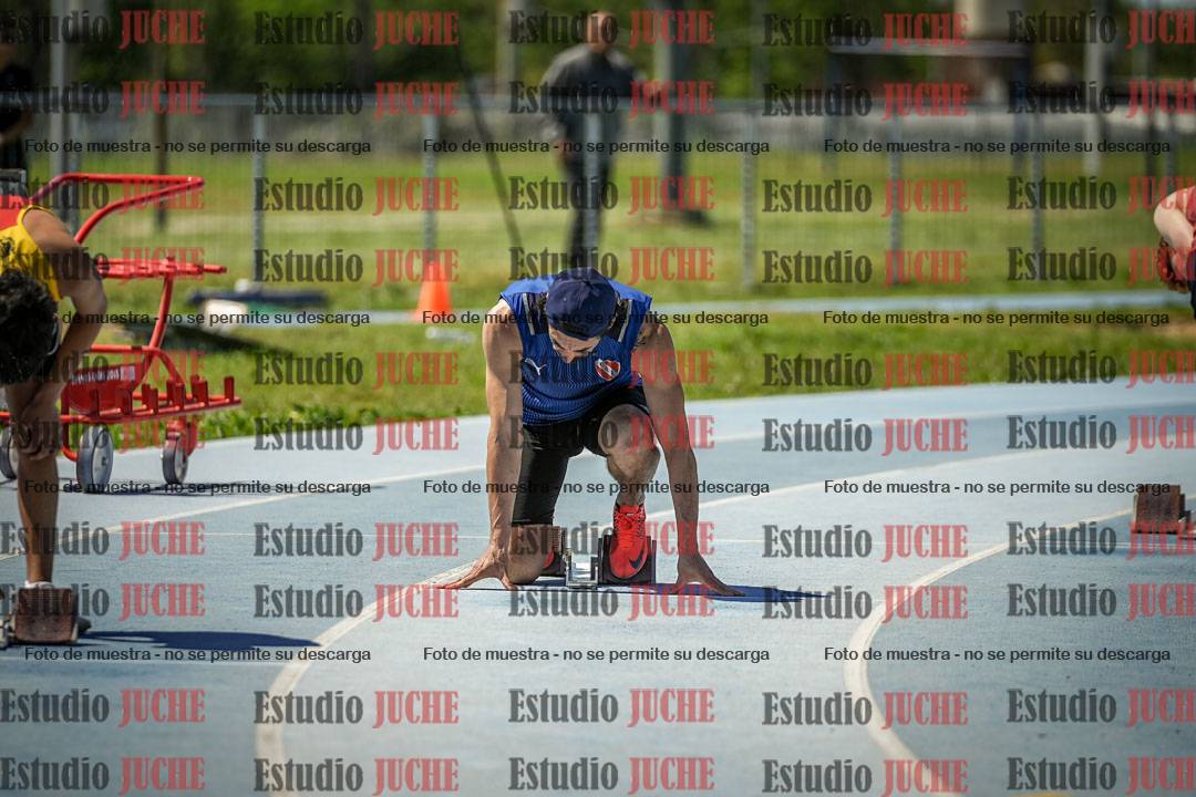 Fotos de los 200 m llanos de varones