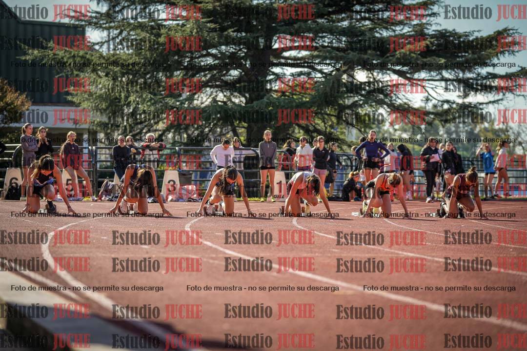 Fotos de los 100 m llanos de mujeres