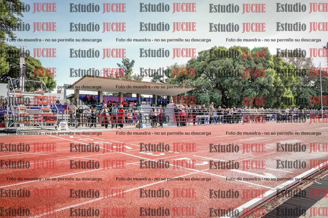 Fotos de los 100 m llanos de varones