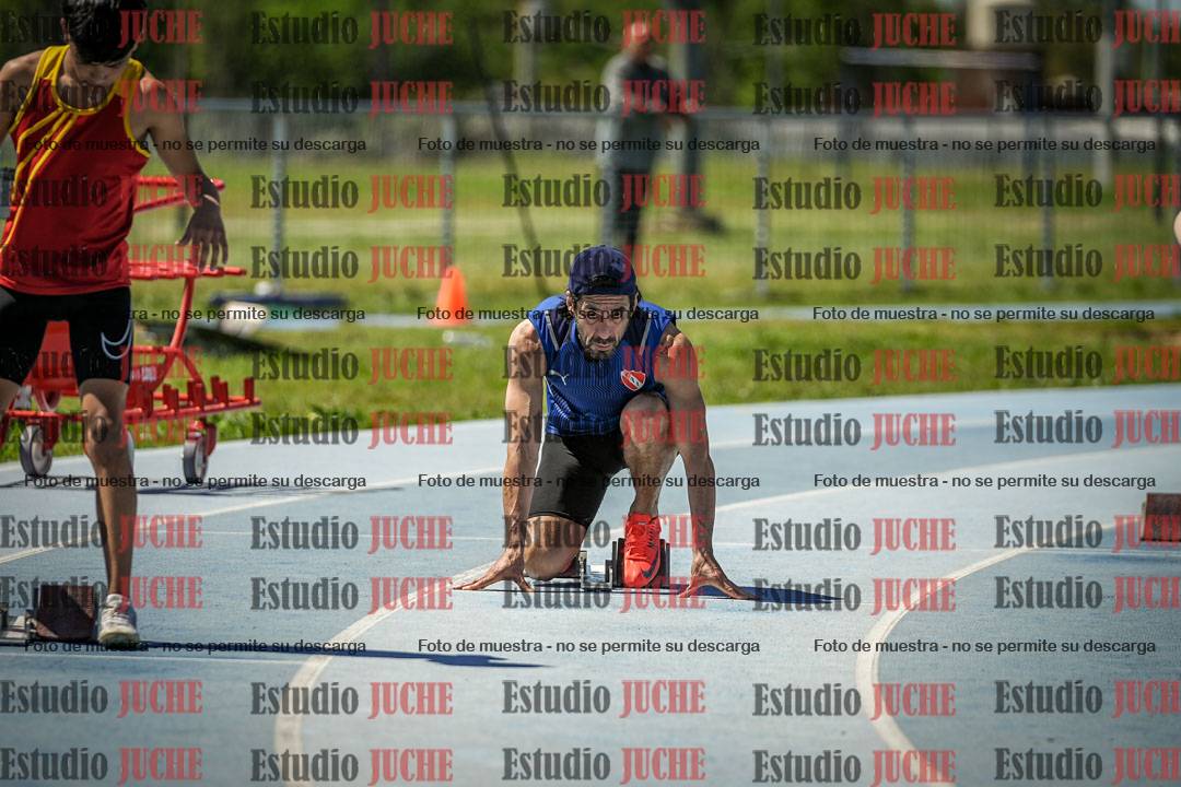 Fotos de los 200 m llanos de varones