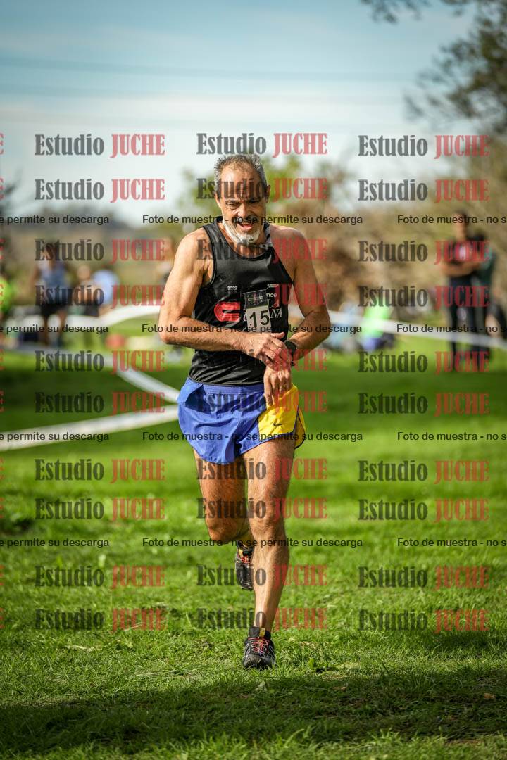 Fotos de la llegada del cross de 4000 m - varones