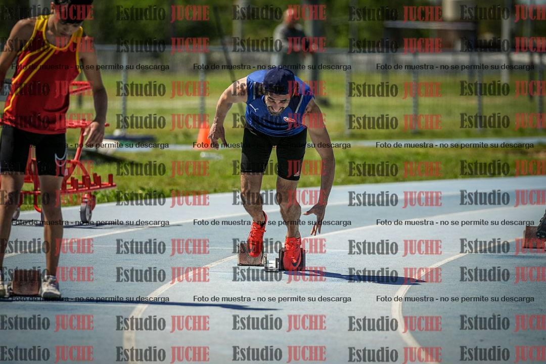 Fotos de los 200 m llanos de varones