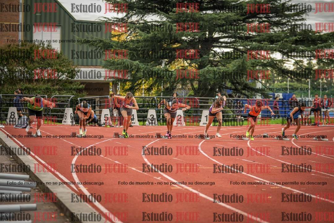 Fotos de los 100 m llanos de mujeres