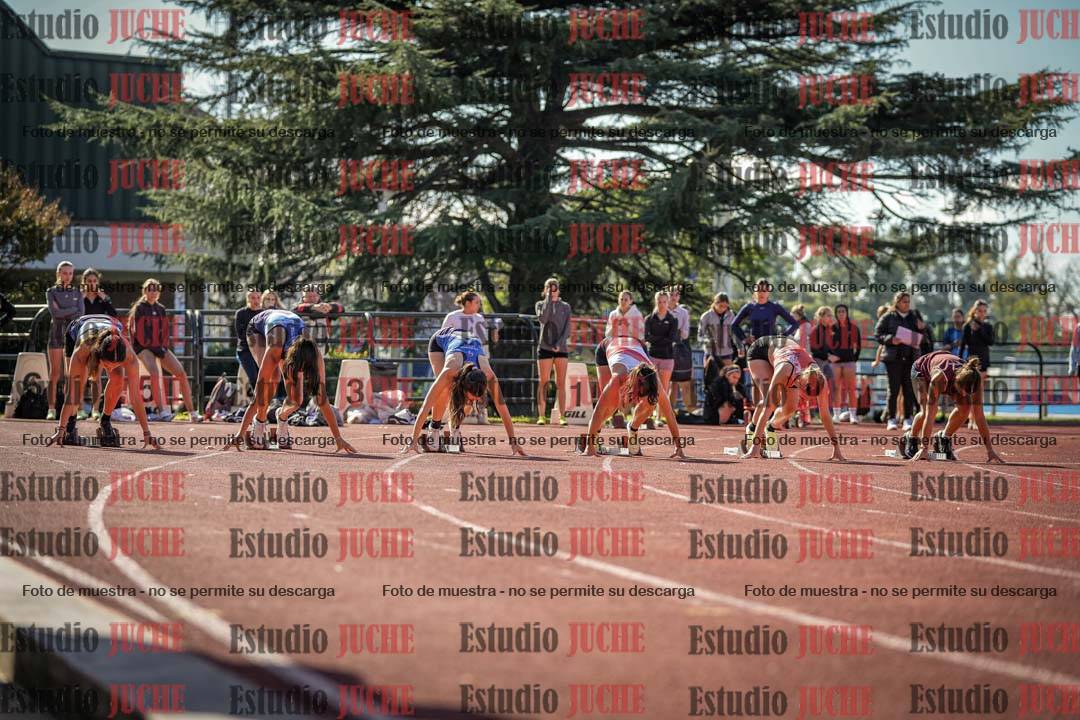 Fotos de los 100 m llanos de mujeres