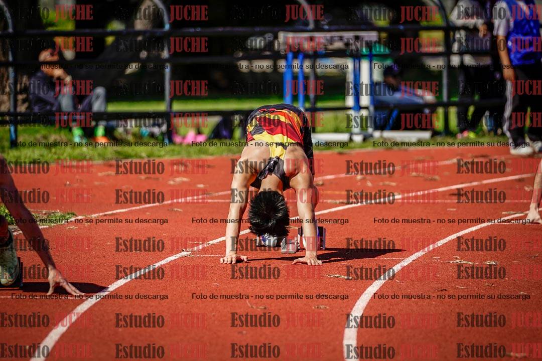 Fotos de los 200 m llanos de varones