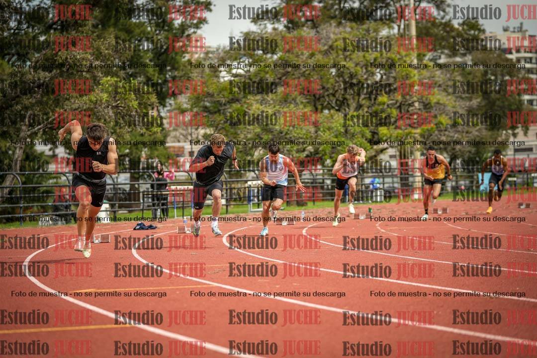 Fotos de los 200 m llanos de varones