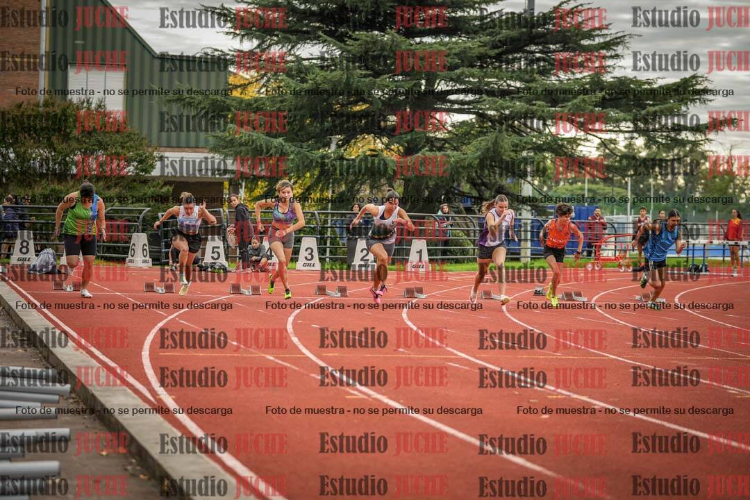Fotos de los 100 m llanos de mujeres