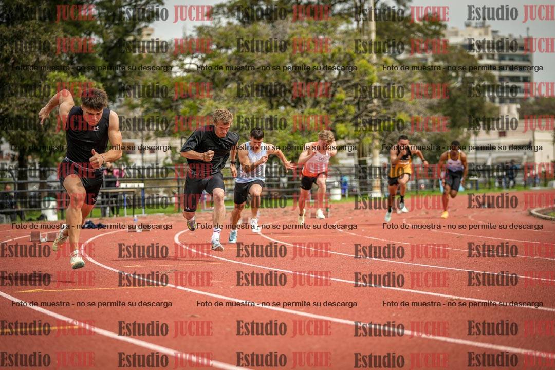 Fotos de los 200 m llanos de varones