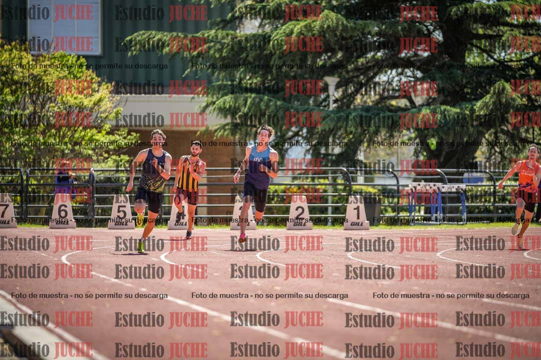 Fotos de los 200 m llanos de varones