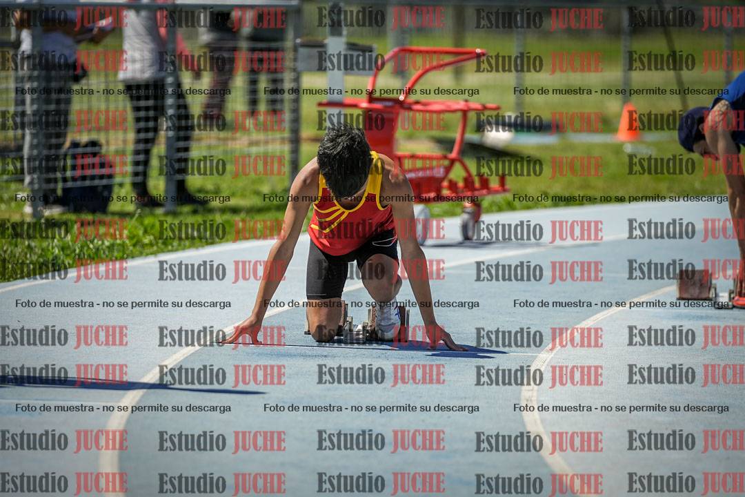 Fotos de los 200 m llanos de varones
