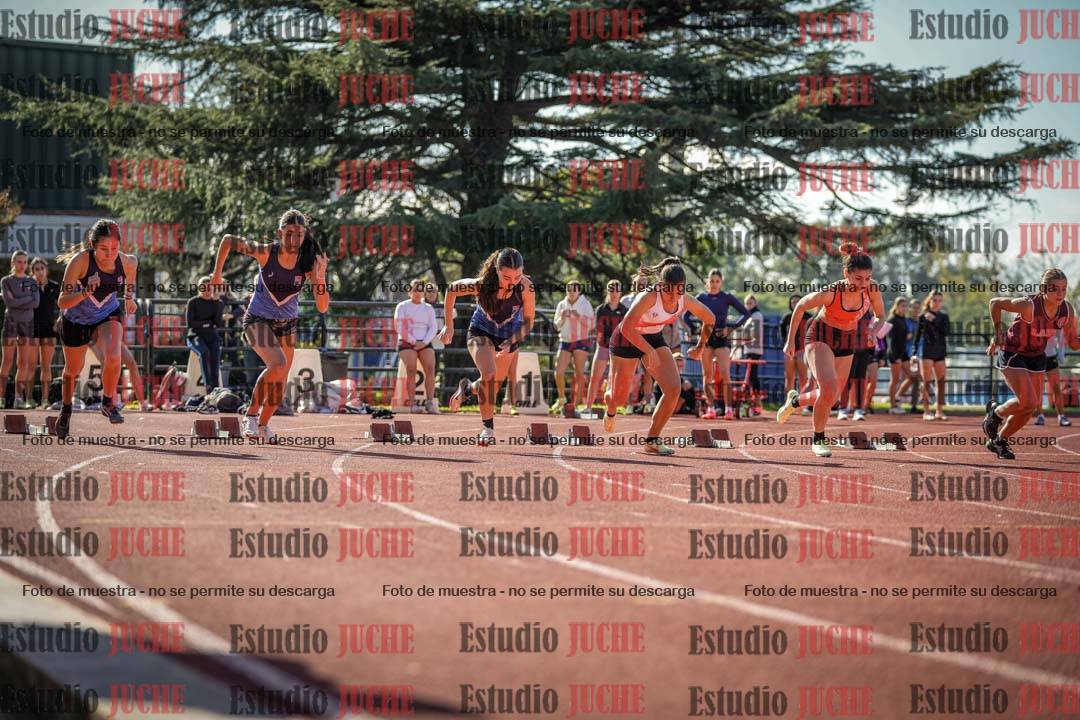 Fotos de los 100 m llanos de mujeres