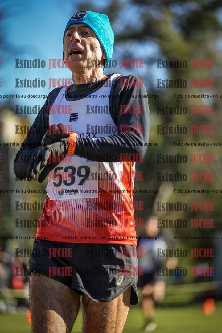 Fotos de la llegada del cross de 4000 m - varones