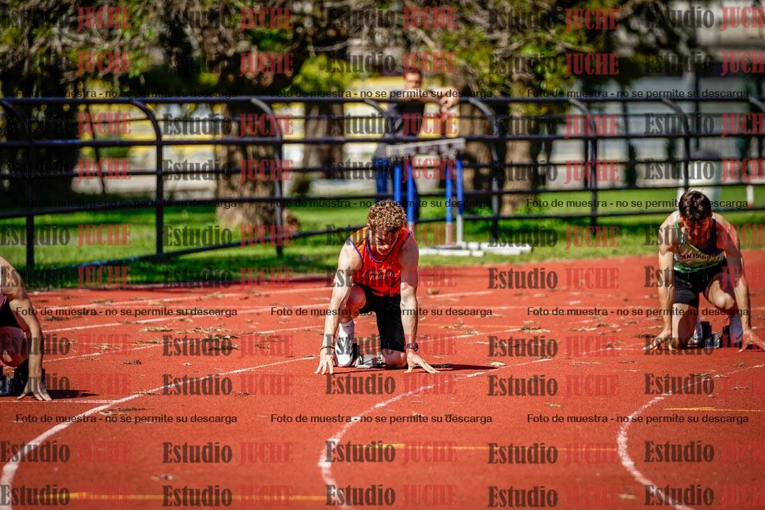 Fotos de los 200 m llanos de varones