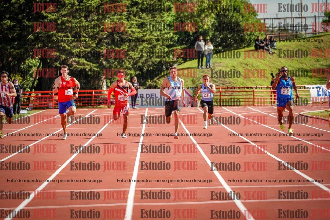 Fotos de los 200 m llanos de varones