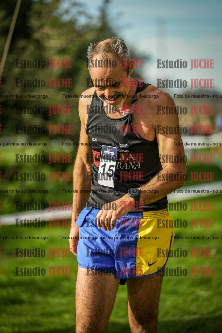 Fotos de la llegada del cross de 4000 m - varones