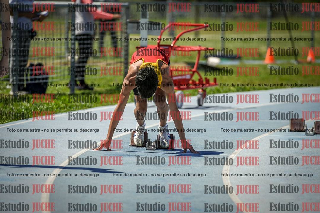 Fotos de los 200 m llanos de varones