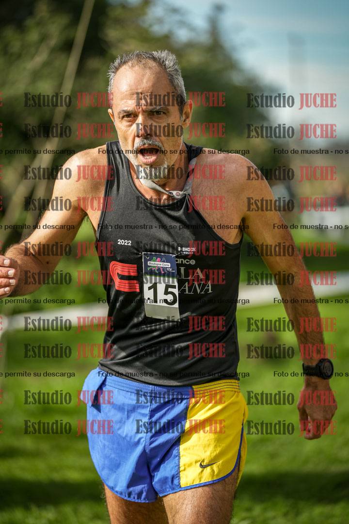 Fotos de la llegada del cross de 4000 m - varones