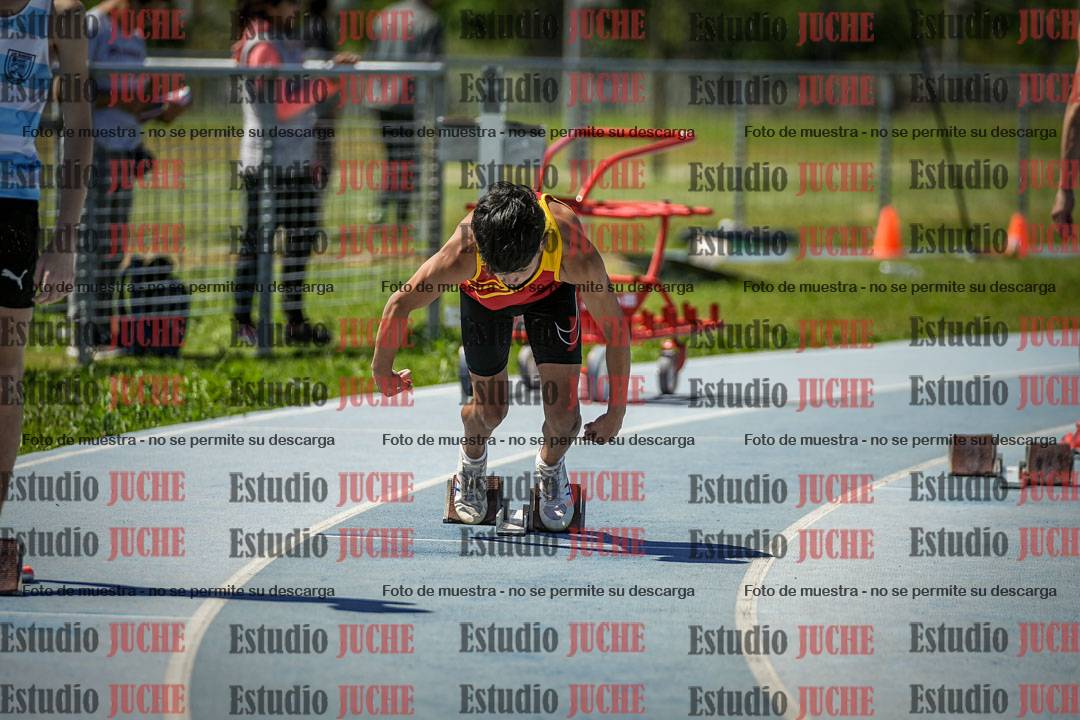 Fotos de los 200 m llanos de varones
