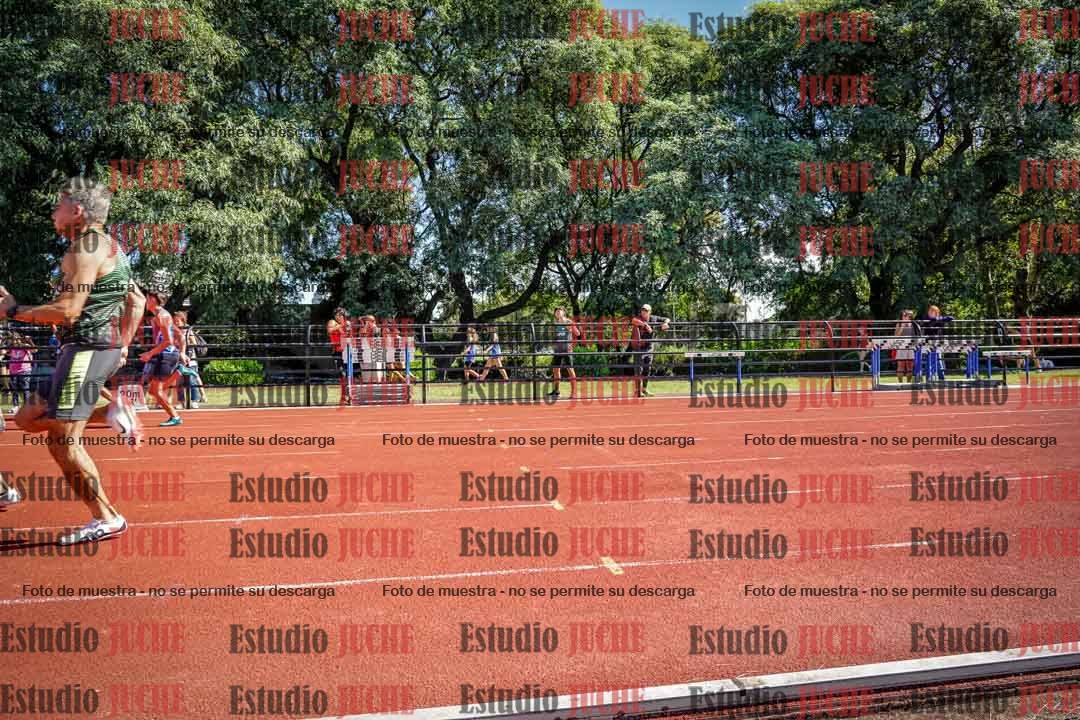 Fotos de los 100 m llanos de varones