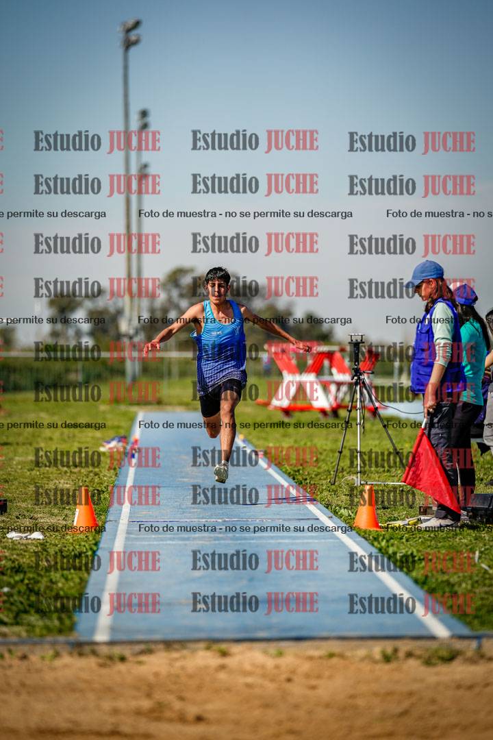 Fotos del salto triple de varones