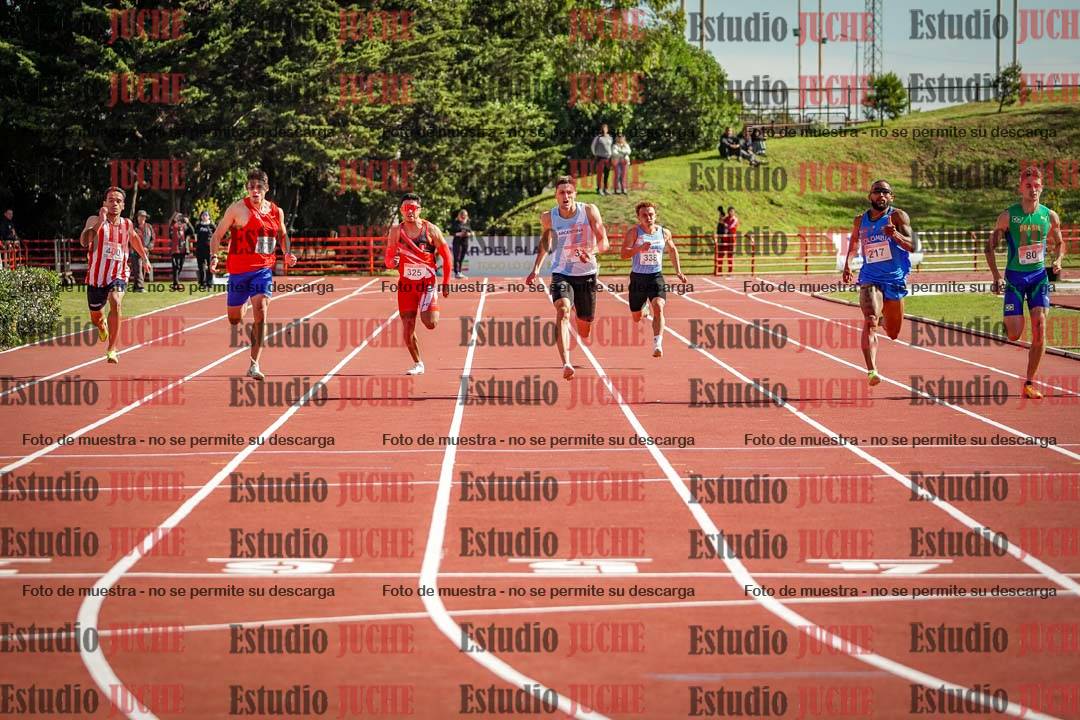 Fotos de los 200 m llanos de varones