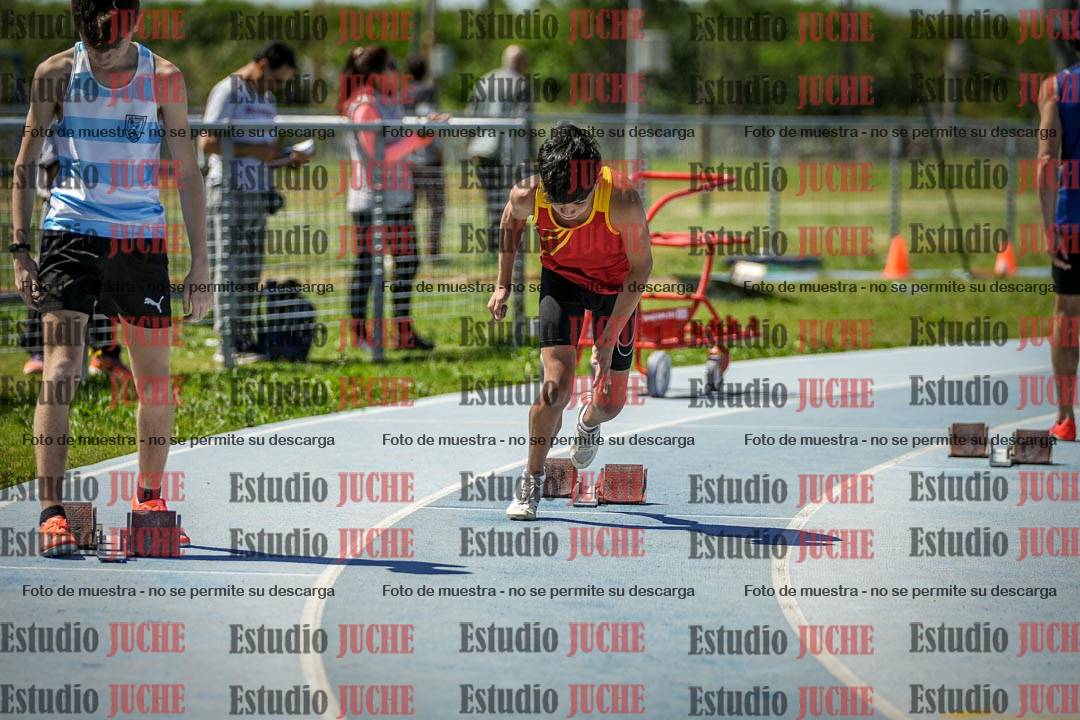 Fotos de los 200 m llanos de varones